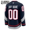 Lasten NHL Columbus Blue Jackets Pelipaita Custom Fanatics Premium NHL Stadium Series 2024-25 Navy